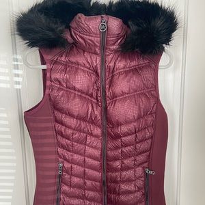 Michael Kors cranberry vest